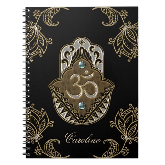 Carnet L'élégant panneau Ohm. (Devant)