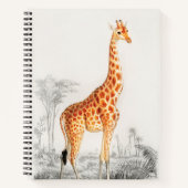 Carnet L'élégante girafe (Devant)