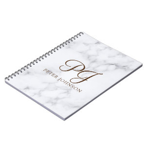 Carnet L'élégante simplicité d'un marbre blanc