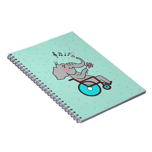 Carnet L'Éléphant amoureux (Côté Droit)