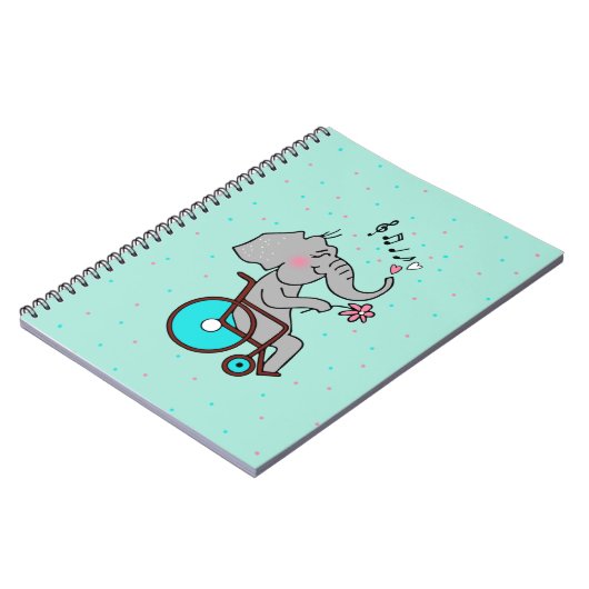 Carnet L'Éléphant amoureux (Côté gauche)