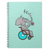 Carnet L'Éléphant amoureux (Devant)