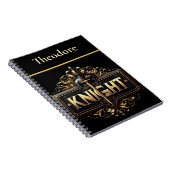 Carnet L'emblème du chevalier noble (Côté Droit)