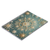 Carnet L'Embrace d'or d'hiver : une Serenade de flocon de (Côté gauche)