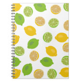 Carnet Lemon and Lime Pattern (Devant)