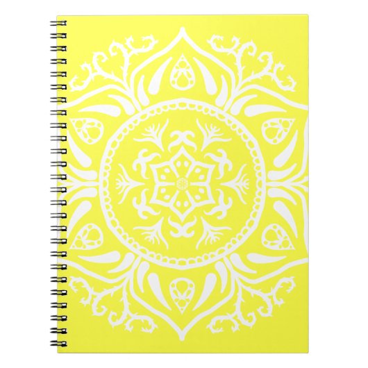 Carnet Lemon Mandala (Devant)
