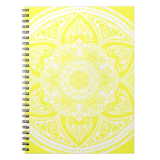 Carnet Lemon Mandala (Devant)