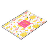 Carnet Lemonade aux fraises (Côté gauche)