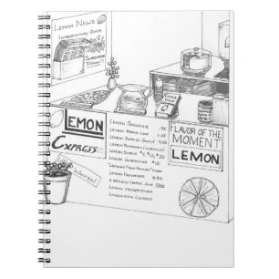 Carnet Lemonade Stand Business avec de nombreuses variant