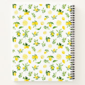 Carnet Lemons and Foliage Recipe Book (Dos)