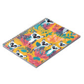Carnet Lemur Paradise - Design de la jungle (Côté gauche)
