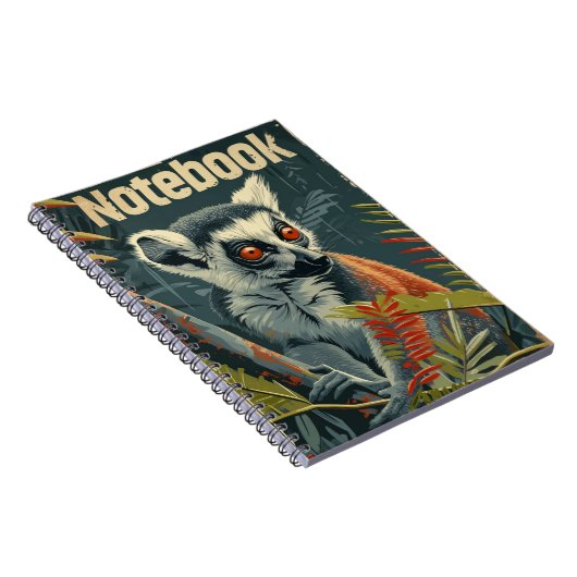 Carnet Lemur Vintage (Côté Droit)