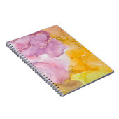 Carnet L'encre d'alcool est translucide. Art fluide. Mode (Côté Droit)