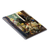 Carnet L'enfant en bas âge vide des bourses (Côté Droit)