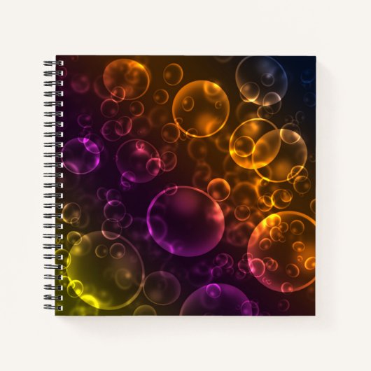 Carnet Lentilles multicolores, bokeh (Devant)