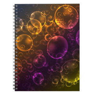 Carnet Lentilles multicolores, bokeh