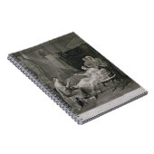 Carnet L'entrevue d'Augustus et de Cléopâtre, gravée (Côté Droit)