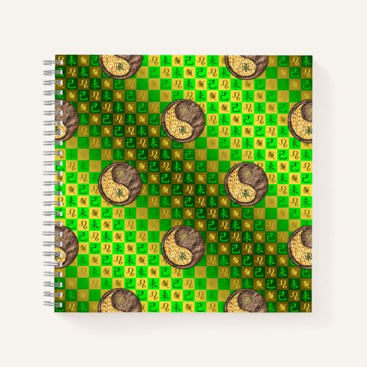 Carnet Leo & Earth Goat (Devant)