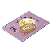 Carnet Leo July 23 à août 22 Notebook (Côté gauche)