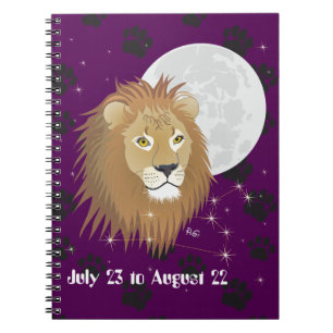 Carnet Leo July 23 à août 22 Notebook