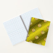 Carnet Léo & Singe Métallique (Intérieur)