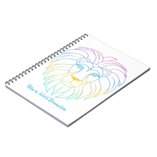 Carnet Leo World Domination (Côté gauche)