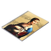 Carnet Léonard de Vinci Lady avec Ermine (Côté gauche)