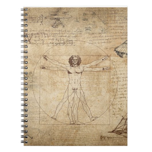 Carnet Leonardo da vinci (Devant)