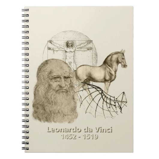 Carnet Leonardo da Vinci (Devant)