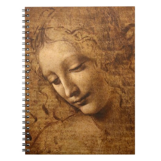 Carnet Leonardo Da Vinci Chef D'Une Femme (Devant)