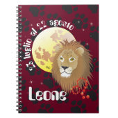 Carnet Leone 23 luglio al 22 agosto Taccuino (Devant)