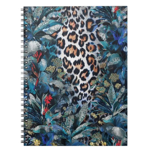 Carnet Leopar de la jungle sauvage (Devant)