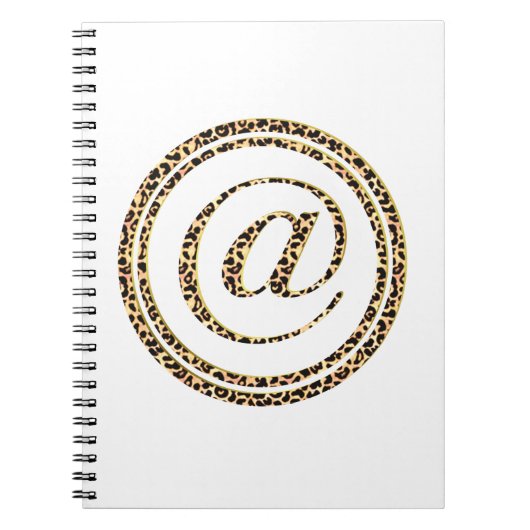 Carnet Leopard @ (Devant)