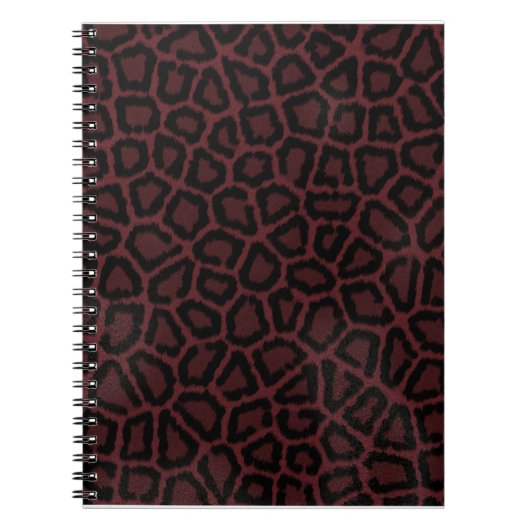 Carnet léopard (Devant)