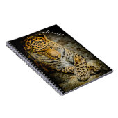 Carnet Leopard de repos personnalisé (Côté Droit)