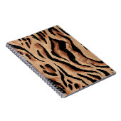 Carnet Léopard de tigre : Peau animale sans joint (Côté Droit)