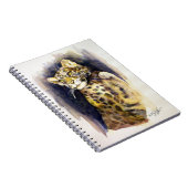 Carnet léopard des neiges (Côté Droit)