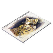 Carnet léopard des neiges (Côté gauche)
