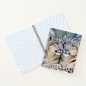 Carnet Léopard des neiges Animal Nature Faune Affection A (Intérieur)