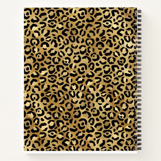 Carnet Leopard d'or (Dos)