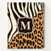 Carnet Leopard et Zebra (Dos)