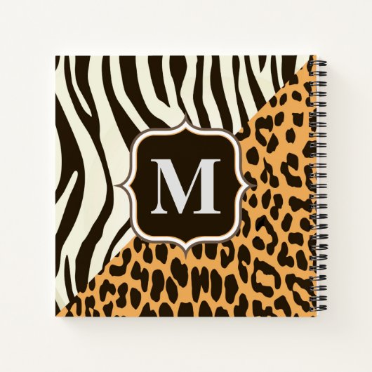 Carnet Leopard et Zebra (Dos)