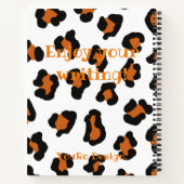 Carnet Leopard Funny souvenirs Daily (Dos)