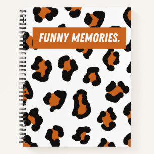 Carnet Leopard Funny souvenirs Daily