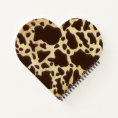 Carnet Leopard Gold Heart (Dos)
