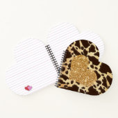 Carnet Leopard Gold Heart (Intérieur)