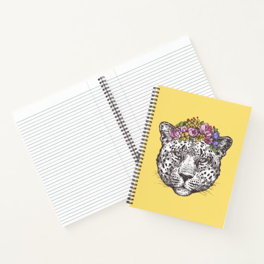 Carnet Leopard Hippie Chic (Intérieur)