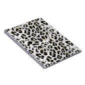 Carnet Leopard - imprimé tacheté animal (Côté Droit)
