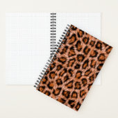Carnet Leopard Jaguar Chat fourrure Brown Motif-24609 (À l'intérieur)