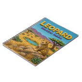 Carnet Léopard Maasai Mara Moderne KlayKoo (Côté gauche)